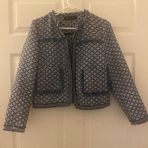 Zara Tweed Blazer Small